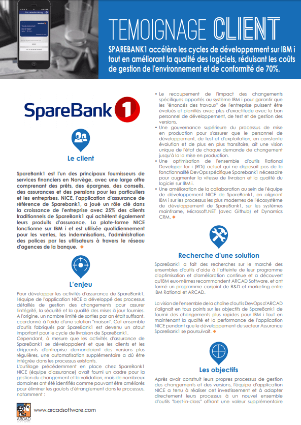 Etude de cas SpareBank1