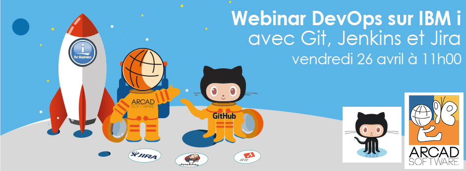 Webinar DevOps sur IBM i avec Git, Jenkins et Jira