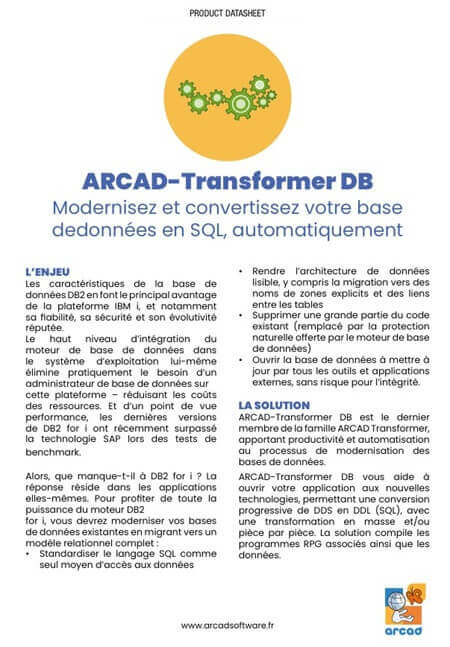 Arcad transformer DB