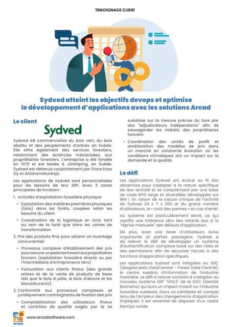 Temoignage client Sydved