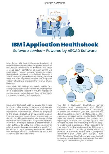 Datasheet Application Healthcheck