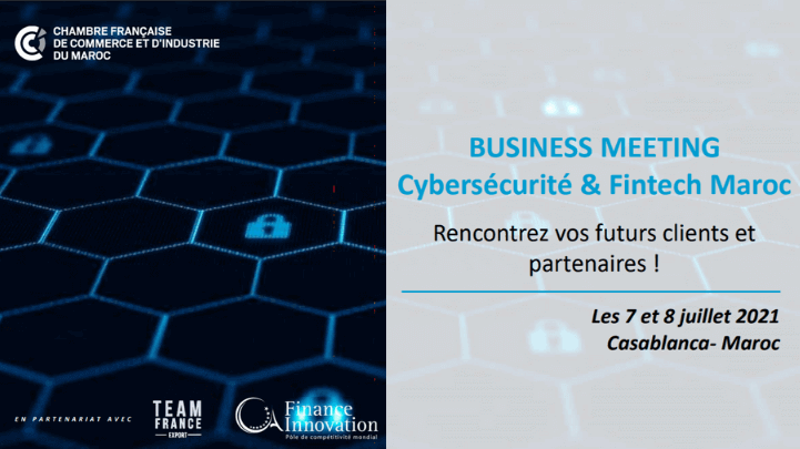 Banner - Business Meeting – Cybersécurité & Fintech Maroc