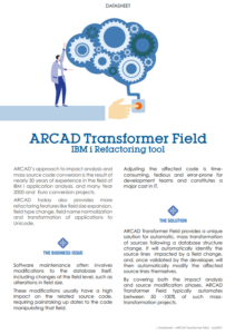 Datasheet - ARCAD Transformer Field