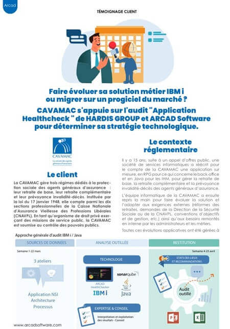 Cavamac Temoignage client