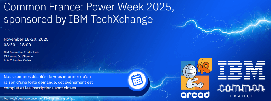 Bannière Power Week IBM - Nov 18-20 2025