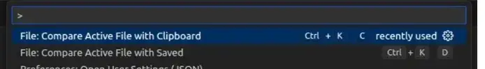 VS Code - Comparaison Standard