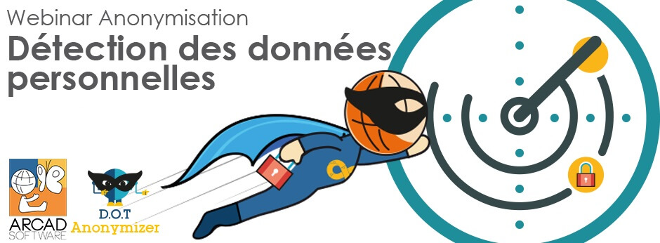 Webinar bannière Détection des données personnelles DOT